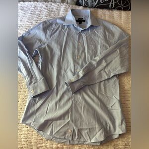 Pronto Uomo Blue Dress Shirt Classic Style. Only wore once